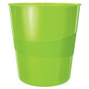 Kosz na śmieci 15L Leitz WOW, zielony 52781054 .
