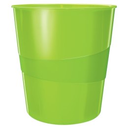 Kosz na śmieci 15L Leitz WOW, zielony 52781054 .