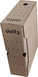 Pudło archiwizacyjne DOTTS A4 100mm zew.320x98x260 bezkwasowe