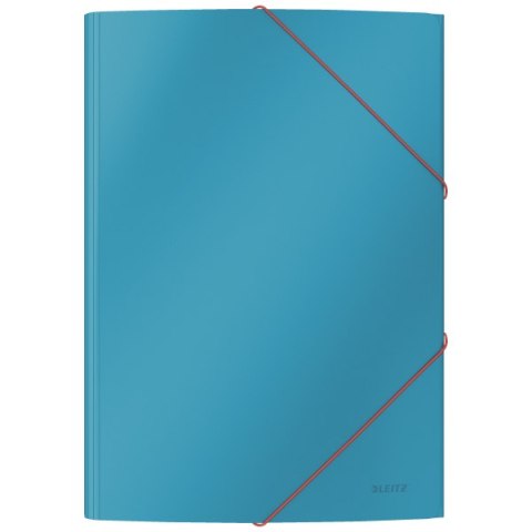 Teczka kartonowa z gumką Leitz Cosy, A4, niebieska 30020061 .