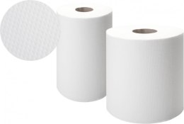 Ręcznik w roli PROFESSIONAL 60/2 (12 rolek) 60m 2warstwy celuloza biały ELLIS 3070
