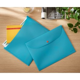 Teczka kopertowa z 2 przegródkami Leitz Cosy, szara 47090089 .