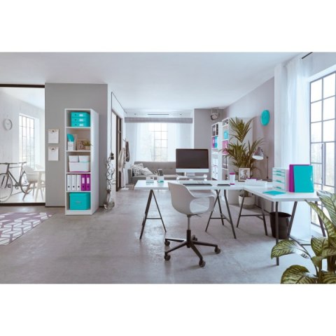 Pudło uniwersalne LEITZ C&S rozmiar L turkusowe 61080051 .