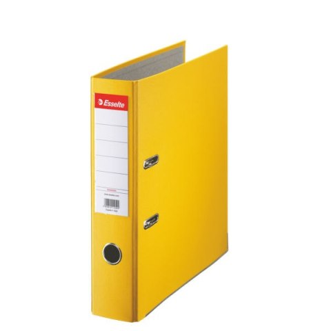Segregator Esselte ekonomiczny, A4/75mm, 30% PP z recyklingu, żółty 10782