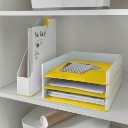 Półka na dokumenty Leitz WOW dwukolorowa, żółta 53611016 .