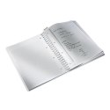 Kołonotatnik w kratkę A4 PP Leitz WOW, czarny 46380095 .