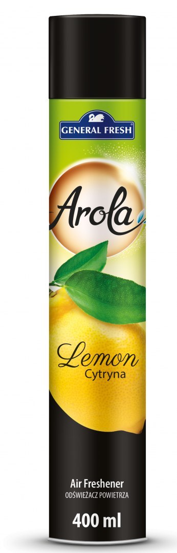 Odświeżacz powietrza AROLA Spray 400ml cytryna GENERAL FRESH 09004