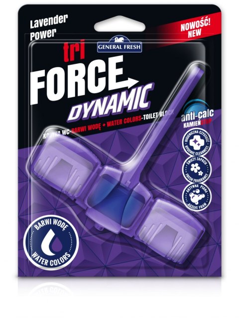 Zawieszka do WC TRI FORCE barwiąca 54g lawenda POWER GENERAL FRESH 70323