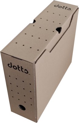 Pudło archiwizacyjne DOTTS A4 80mm zew.320x78x260 bezkwasowe