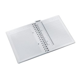 Kołonotatnik w kratkę A5 PP Leitz WOW, biały 46410001 .