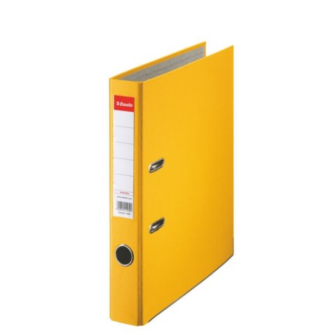 Segregator Esselte ekonomiczny, A4/50mm, 30% PP z recyklingu, żółty 81191