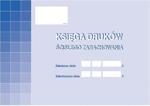 710-1 Księga druków ścisłego zarachowania MICHALCZYK I PROKOP