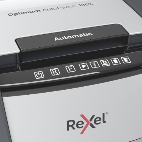 Niszczarka Rexel Optimum AutoFeed+ 130X, (P-4), 130 kartek, 44 l kosz, 2020130XEU