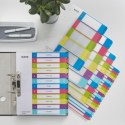 Przekładki plastikowe LETIZ WOW 1-5 12410000 do zadruku LEITZ