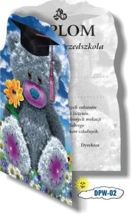 Dyplom PRZEDSZKOLNY nieregularny brzeg WARTA 314-010
