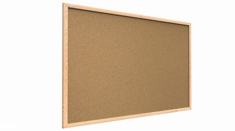 Tablica korkowa 50x80 rama drewno WIELKOR