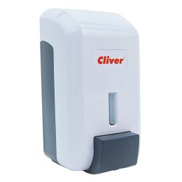 Podajnik do mydła, żelu, płynu do dezynfekcji 700ml biały CLIVER 0970