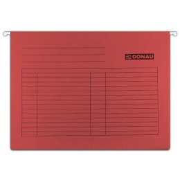Teczka zawieszkowa DONAU A4, 230g, czerwona 7410905-04