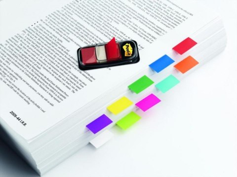 Zestaw promocyjny zakładek POST-IT (680 -P10+2), PP, 25,4x43,2mm, mix kolorów, 10+2 GRATIS