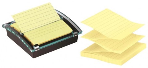 Podajnik do kart. MILLENIUM XL+90żółtyk kartek XL 101x101mm PDS440-SSCYL POST-IT (X)