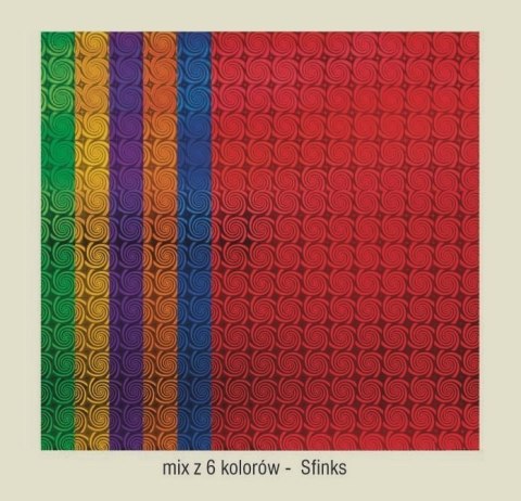 Karton A2 250gr.holographic-sfinks mix (24) CORMORAN *7848