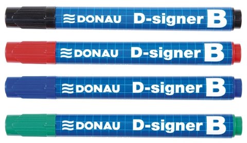 Marker sucho.D-SIGNER B czerwo ny okr.7372001-04PL DONAU