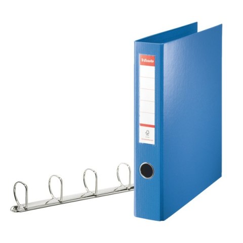 Segregator Esselte A4 Combi z 4 kółkami, 62 mm, niebieski, , 82405