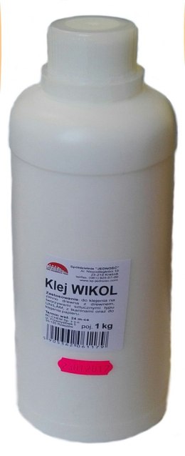 Klej do drewna WIKOL 1L butelka JEDNOŚĆ
