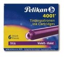 Naboje do piór, krótkie fioletowe 400142568 PELIKAN