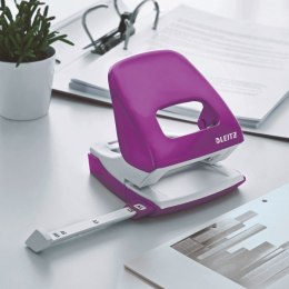 Dziurkacz 5008 LEITZ fioletowy 30 kartek duży metalowy 50081062 .
