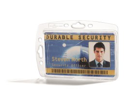 Etui do karty ident. 54 x 85 mm (wys x szer), 10 szt przezr. 890519 DURABLE