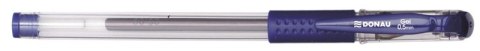 Długopis żelowy z gumowym uchwytem niebieski 0,5mm 7342001-10 DONAU