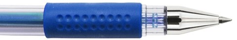 Długopis żelowy z gumowym uchwytem niebieski 0,5mm 7342001-10 DONAU