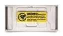 Identyfikator z magnesem 30x65 (10) Srebrny 854023 DURABLE