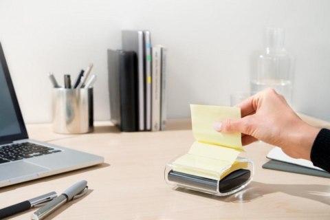 Bloczek_samoprzylepny POST-IT_ Super sticky Z-Notes (R330-12SS-CY), 76x76mm, 1x90 kart., żółty
