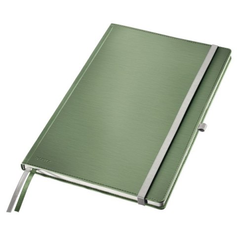 Notatnik w twardej oprawie Leitz Style A4, w kratkę, seledynowy 44760053
