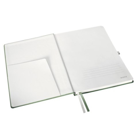 Notatnik w twardej oprawie Leitz Style A4, w kratkę, seledynowy 44760053