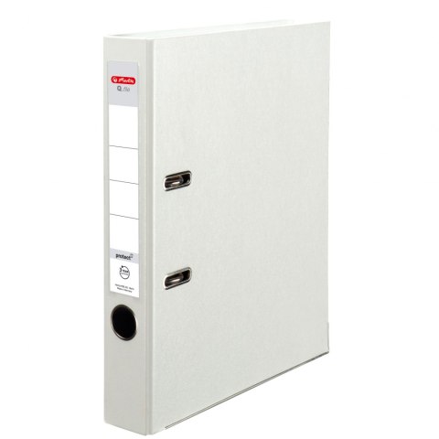 Segregator Q.FILE A4, 5 cm, PP biały 300023534 HERLITZ