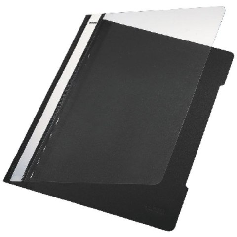 Skoroszyt sztywny A4 Leitz, czarny opakowanie 25 szt. 41910095 SALE
