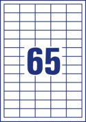 Etykiety uniwersalne Economy Europe100 by Avery Zweckform, A4, 100 ark./op., 38 x 21,2 mm, białe ELA001