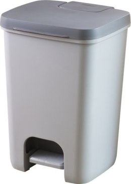 Kosz na śmieci ESSENTIALS 40l Curver 60-686-00 szary/grafit