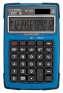 Kalkulator wodoodporny CITIZEN WR-3000, 152x105mm, niebieski