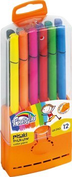 Pisaki trójkątne GRAND FIORELLO GR-290, 12 kolorów, plastikowe opakowanie 160-1980 SALE
