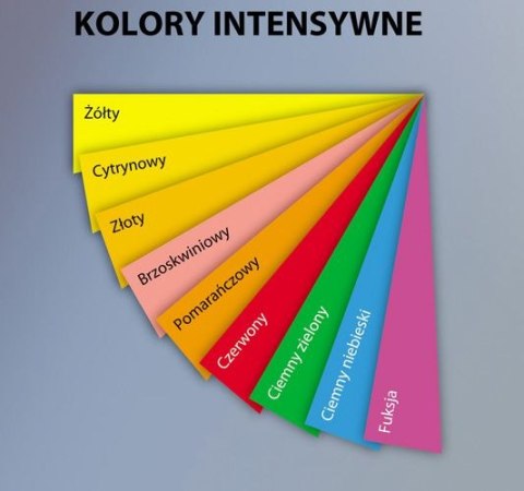 Papier xero A4 80g brzoskwiniowy pomarańczowy xem408055 EMERSON
