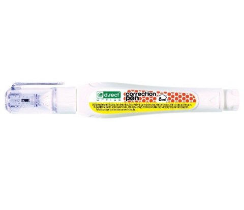 Korektor w piórze D.RECT 7287 8ml końcówka metalowa 007194