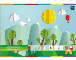 Zeszyt papierów kolorowych samoprzylepnych B5 8 kartek INTERDRUK (papier kolorowy)