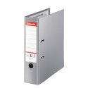 Segregator Esselte No.1 Vivida PLUS, A4/80mm, 30% PP z recyklingu, szary 81188