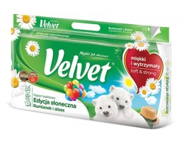 Papier toaletowy Velvet rumianek & aloes 8 rolek