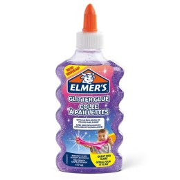 Elmers klej brokatowy, fioletowy, zmywalny i przyjazny dzieciom, 177ml, 2077253 . SALE