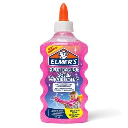 Elmers klej brokatowy, różowy, zmywalny i przyjazny dzieciom, 177ml, 2077249 . SALE